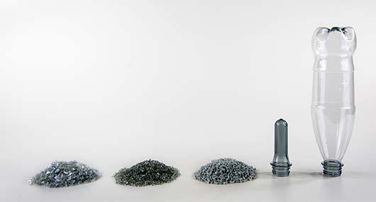 rPET bottle production